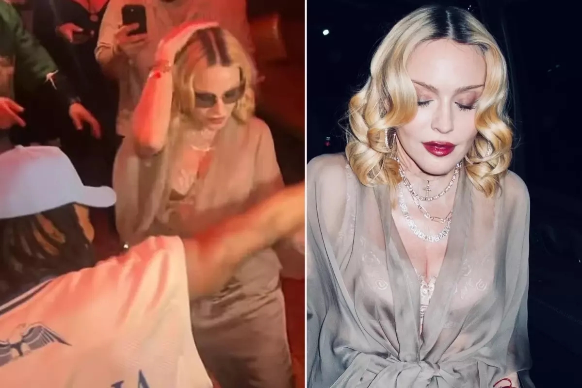 Madonna, genç sevgilisiyle çılgın doğum günü partisinde!