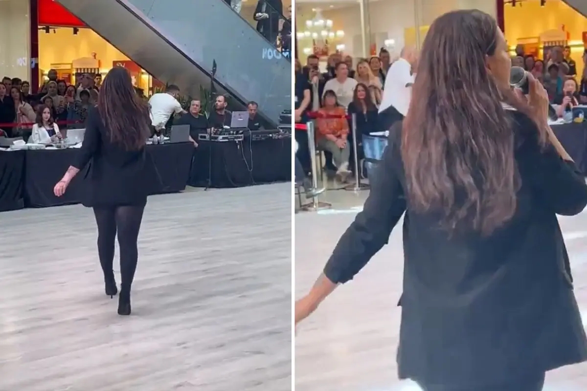 Nez'in AVM'deki Sahne Performansı Sosyal Medyayı Salladı