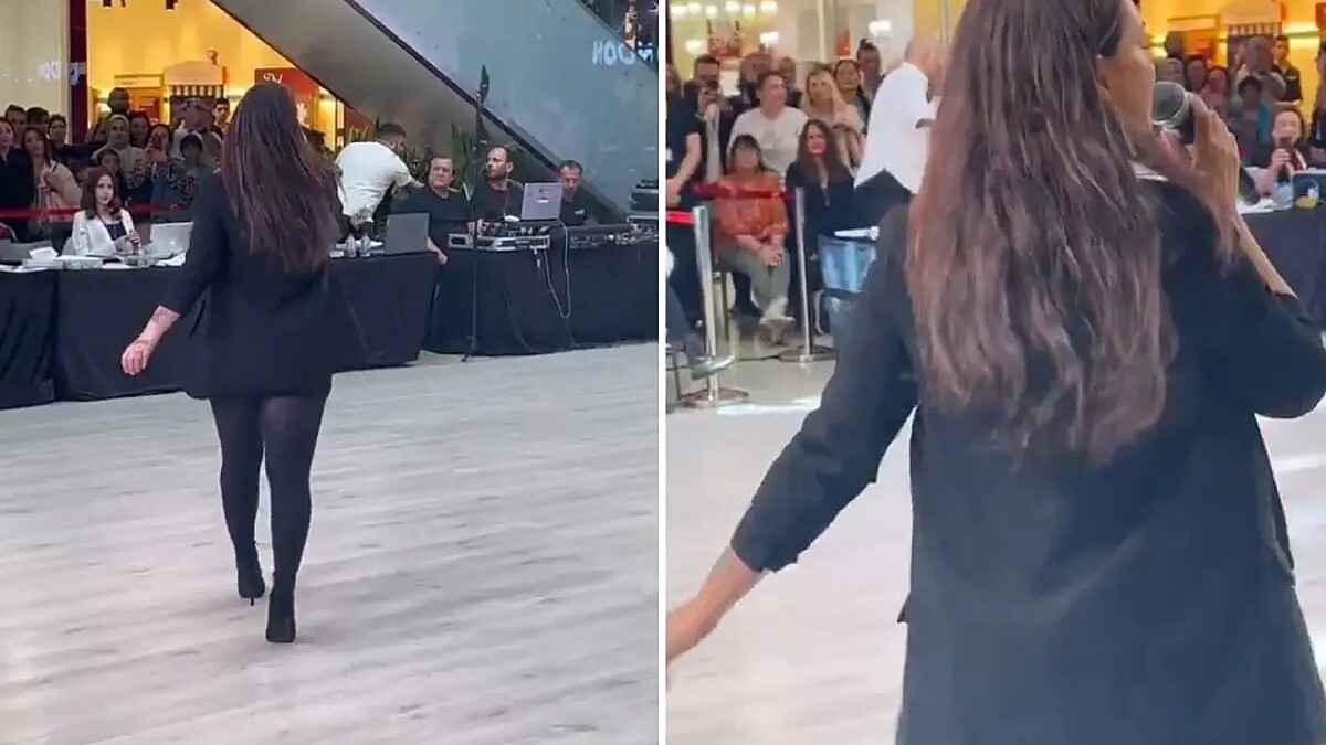 Nez'in AVM'deki Sahne Performansı Sosyal Medyayı Salladı