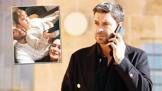 Ozan Akbaba, Uzak Şehir dizisinin setine ailesini taşıyor