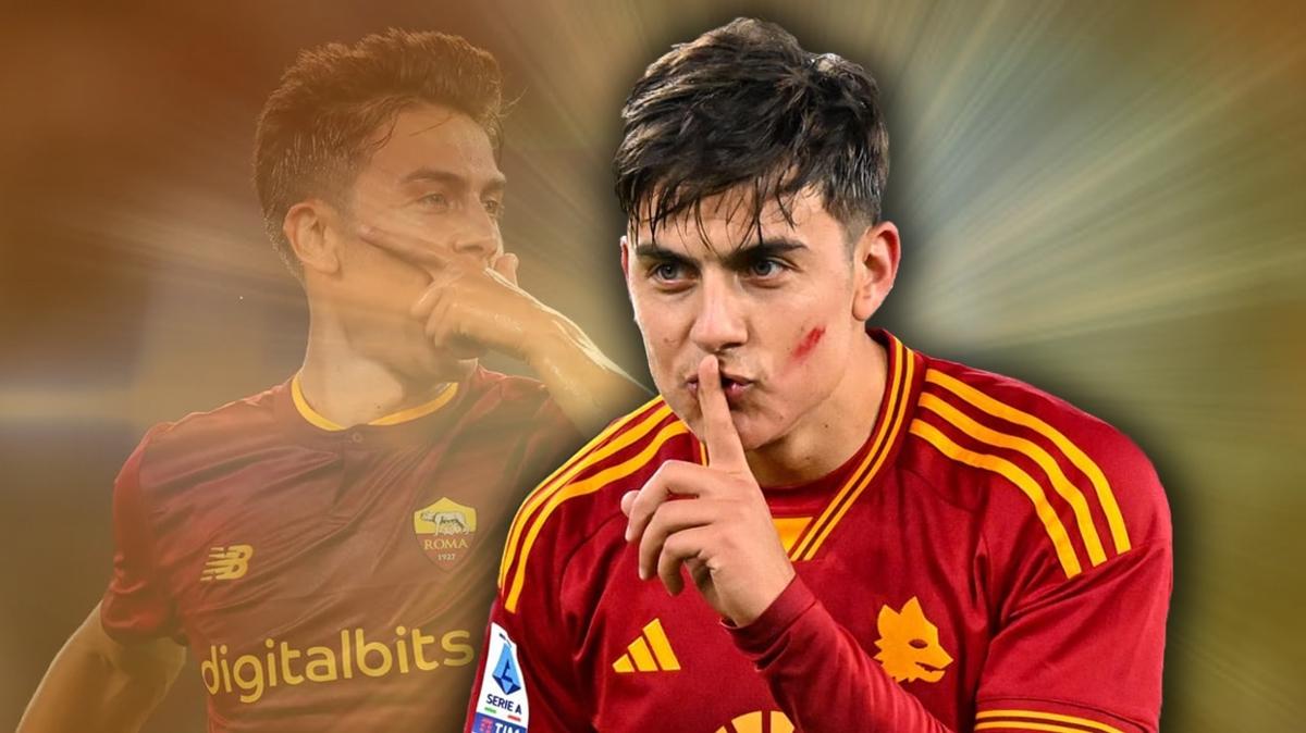 Fenerbahçe'nin de gündeminde olan Paulo Dybala, Roma'dan ayrılarak...