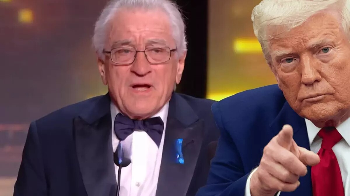 Robert De Niro, Cannes'ta Trump'a sert eleştiriler yöneltti