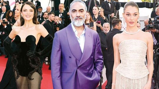 Mardin'den Cannes'a rüzgar gibi esti. Ünlü oyuncular Sinem Ünsal, Dilan Çiçek...
