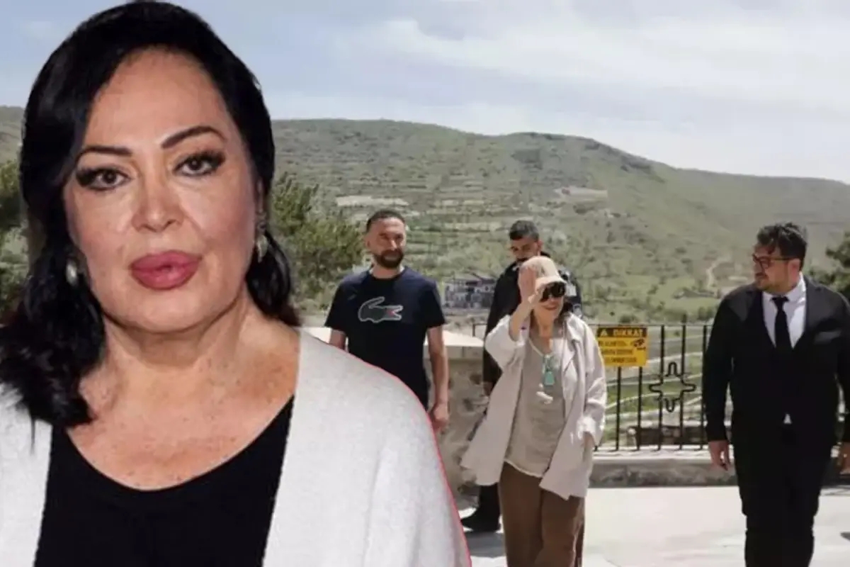 Türkan Şoray, Mahpus filminin çekildiği Meryem Ana Kilisesi'ni ziyaret etti