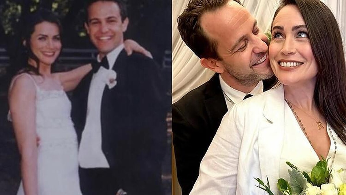 Ünlü oyuncu boşandığı kocasına yeniden aşık oldu, yıllar sonra tekrar evlendi! Rena Sofer ve Sanford Bookstaver'dan romantik sürpriz