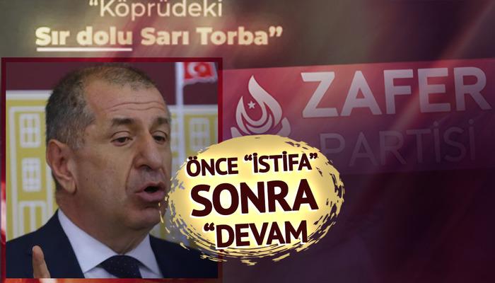 Zafer Partisi'nde kriz büyüyor: İstifa mı, devam mı? Gençlik kolları üç ilde feshedildi