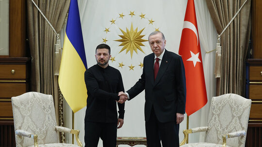 Ukrayna Devlet Başkanı Zelenskiy, Türkiye'ye geldi ve Cumhurbaşkanı Erdoğan...