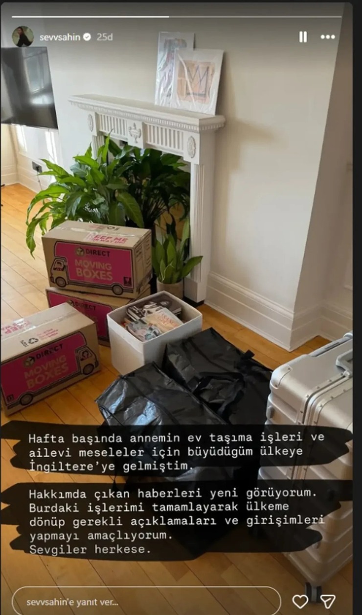 Şevval Şahin Londra'ya mı Kaçtı? Instagram Hamlesi...