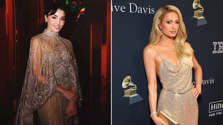 Hande Erçel'e Paris Hilton'dan Sürpriz Beğeni