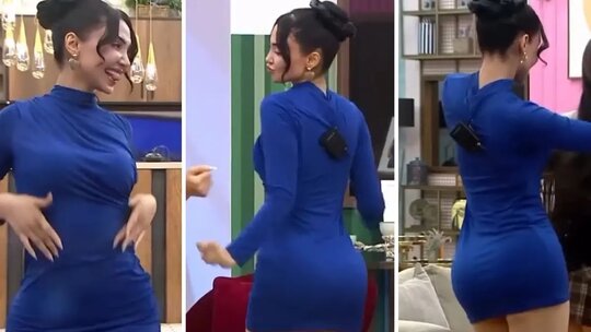 Amazon Prime'ın meşhur programında Perinaz'ın sergilediği dans gösterisi sosyal...