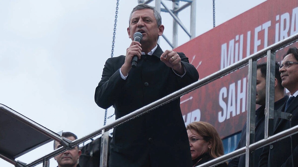 Özgür Özel Hatay Mitinginde Hükümete Sert Çıktı