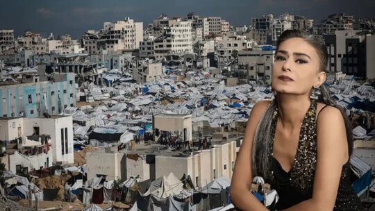 Türk pop müziğinin köklü ismi Yıldız Tilbe, Gazze'deki insani krize sessiz kalmadı....