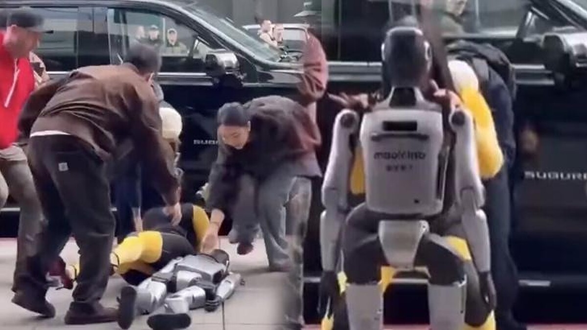 Cardi B Kucak Dansı Yaptığı Robotun Altında Kaldı