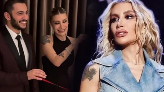 Ünlü şarkıcı İrem Derici ile yaklaşık üç hafta önce sade bir törenle nişanlandığı...