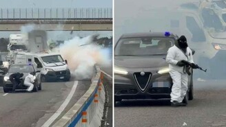 İtalya'daki Zırhlı Araç Soygununda Saldırganlar Patlayıcı Kullandı