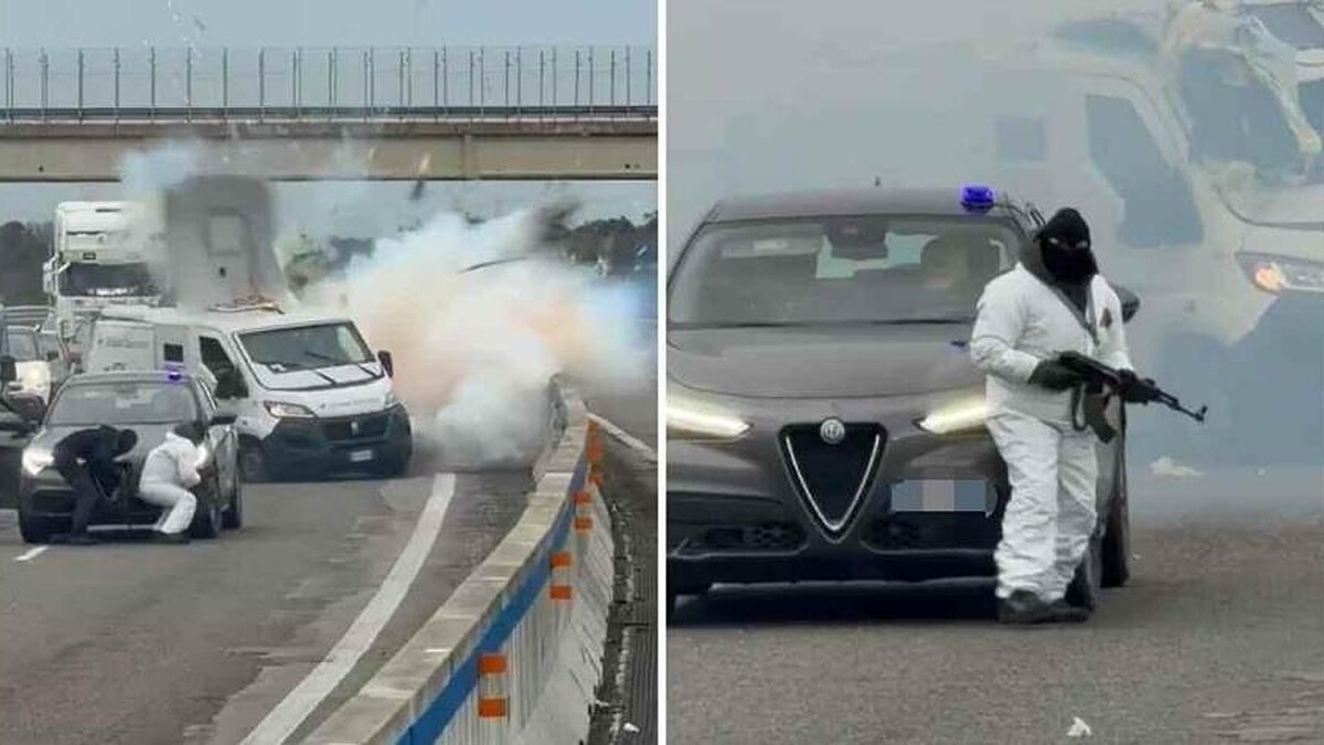 İtalya'daki Zırhlı Araç Soygununda Saldırganlar Patlayıcı Kullandı