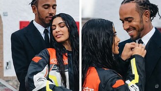 Kim Kardashian ve Lewis Hamilton Paris'te Aynı Otelde Görüldü
