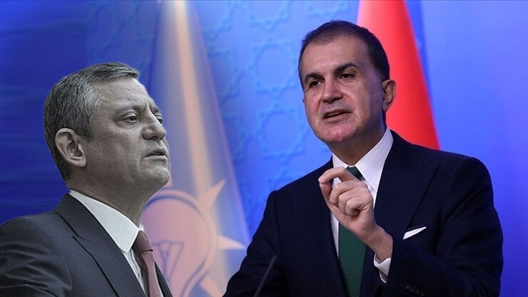 AK Parti Sözcüsü Ömer Çelik, CHP'den istifa eden Keçiören Belediye Başkanı Mesut...