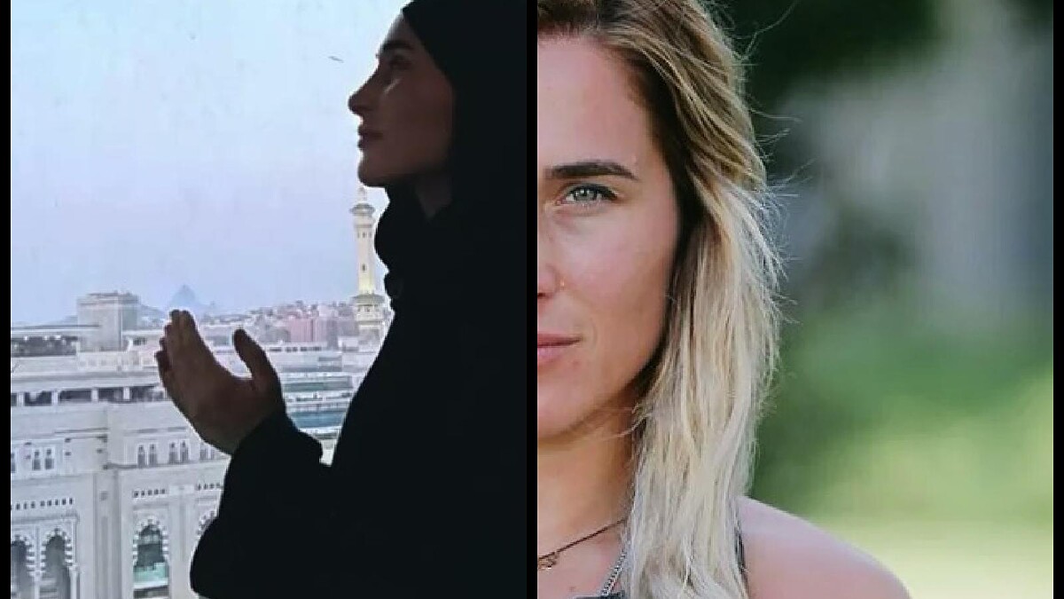 Sema Aydemir Tesettürlü Umre Pozlarını Paylaştı