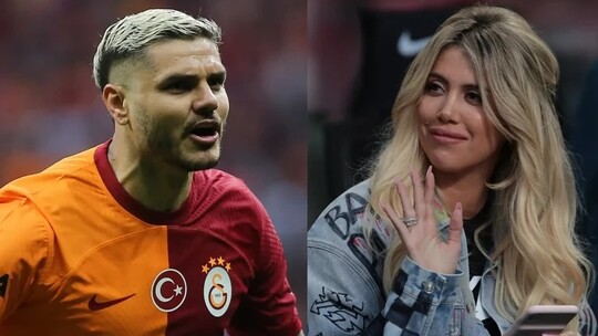Galatasaray'ın golcüsü Mauro Icardi'den ayrılan Wanda Nara, sosyal medyadan...