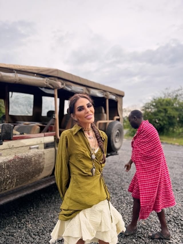 Süreyya Yalçın Safariden Paylaştığı Fotoğraflarla Endişe Yarattı