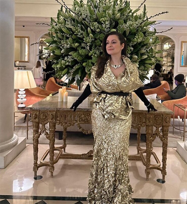 Prenses Victoria Monako Balosu'nda Roberto Cavalli İmzalı Kıyafetiyle Parladı