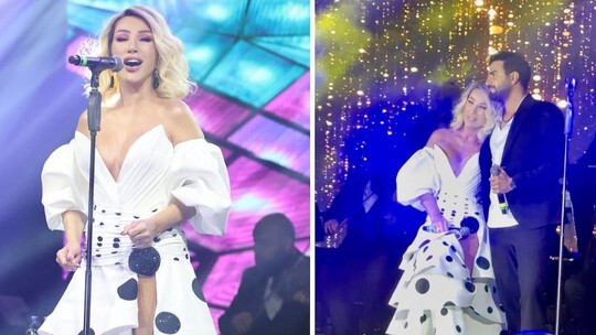 Seda Sayan, uzun aranın ardından İzmir sahnesine çıktı; eşi Çağlar Ökten'i de...