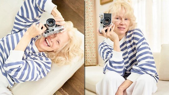 Pamela Anderson Makyajsız Aerie Kampanyasının Yüzü Oldu