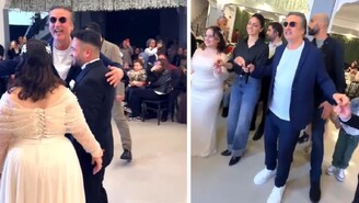 Şarkıcı Çelik Kimseyi Olmayan Çiftin Düğününe Katıldı