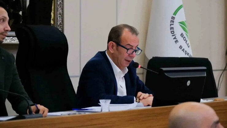 Bolu Belediye Başkanı Tanju Özcan ve yardımcısı Süleyman Can, yürütülen irtikap...