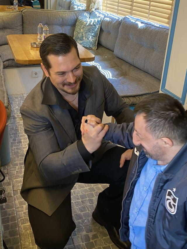 Köksal Baba Çağatay Ulusoy İle Buluştu Sette Duygulandı