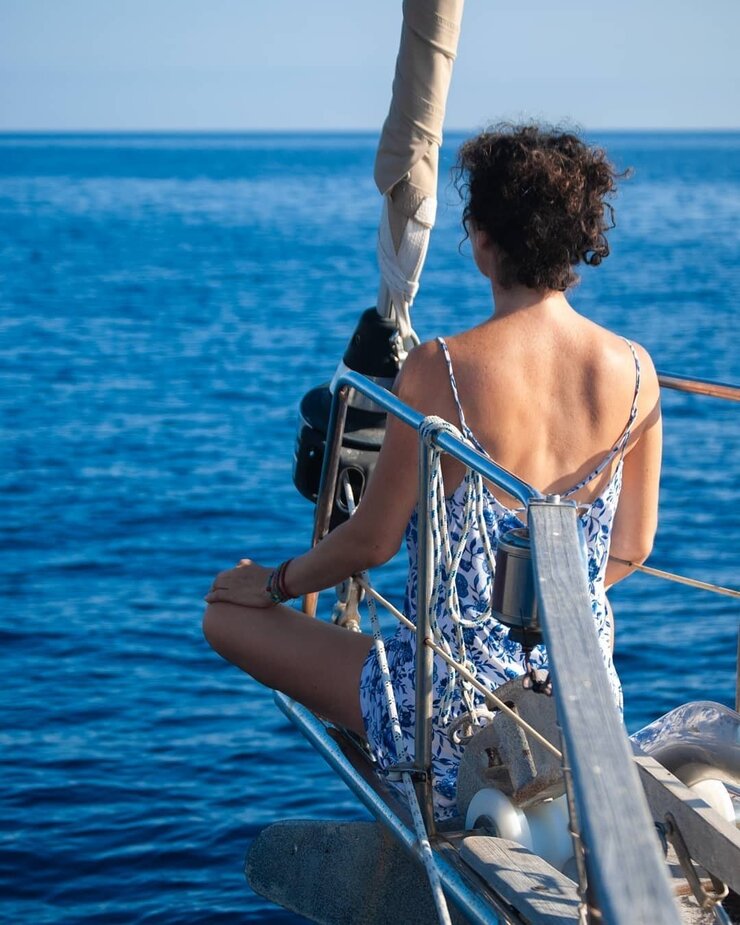 Yeşim Büber 14 Yıldır Teknede Yaşıyor