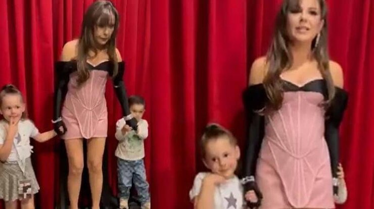 Merve Özbey Çocuklarıyla Aile Pozunu Paylaştı