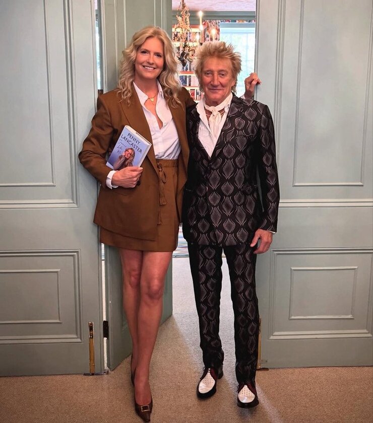 Penny Lancaster Rod Stewart İle 26 Yıllık Evliliğinin Sırrını Paylaştı
