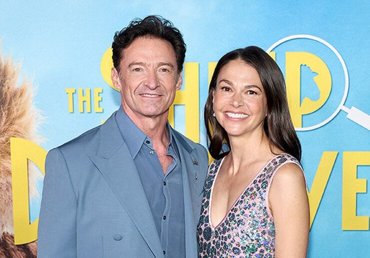 Hugh Jackman Ve Sutton Foster Kırmızı Halıda Görüntülendi