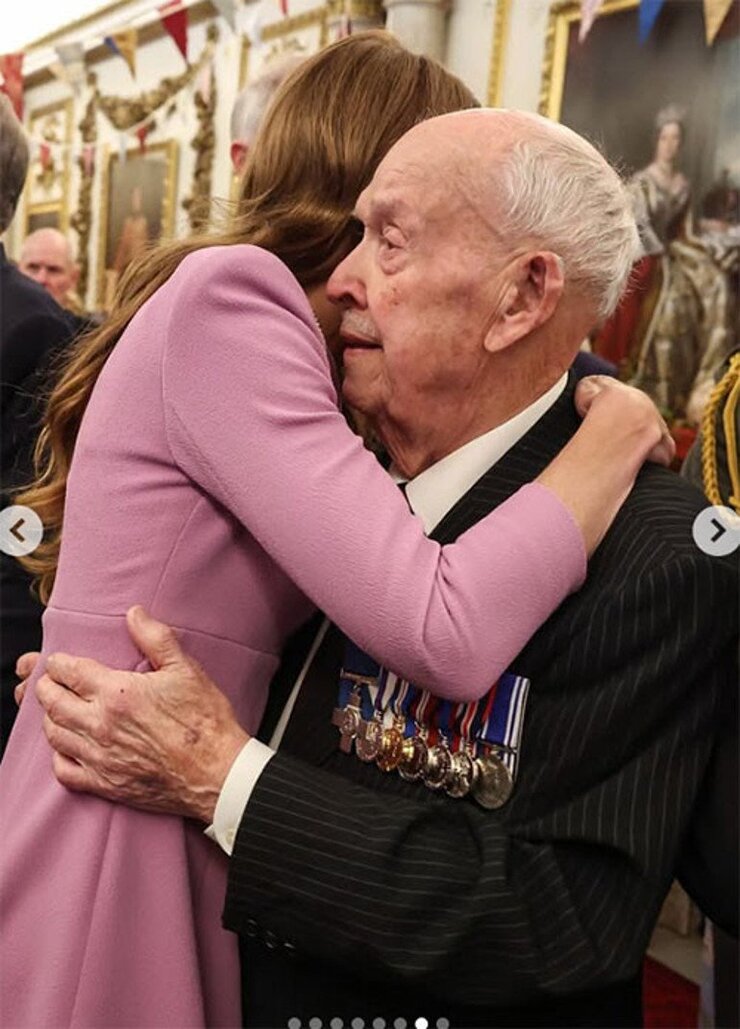 Prenses Kate 88 Yaşındaki Eski Polisi Gözyaşlarına Boğdu