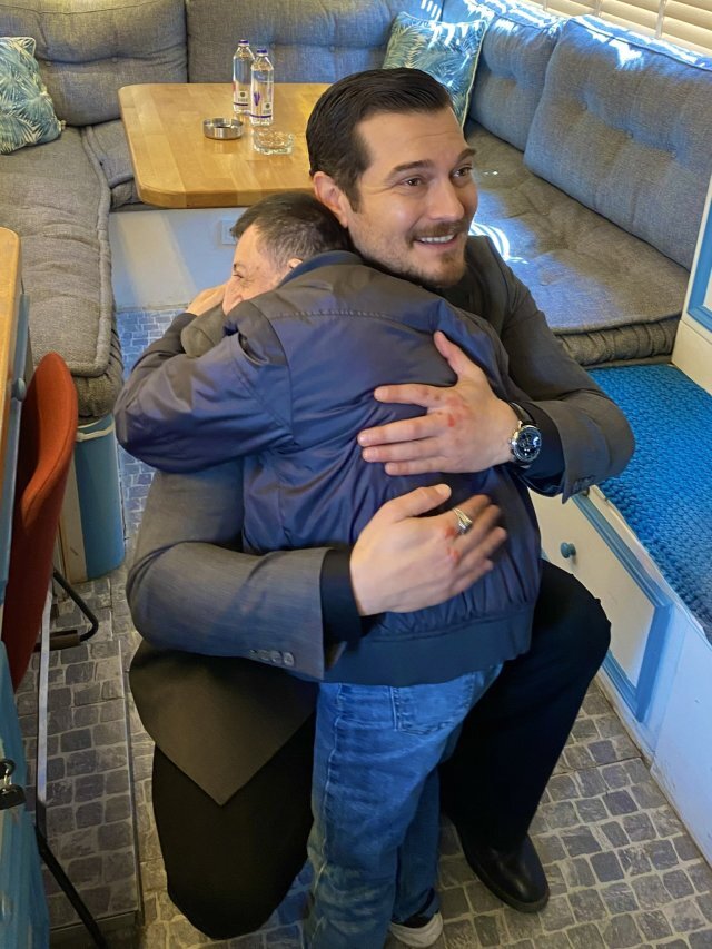 Köksal Baba Çağatay Ulusoy İle Buluştu Sette Duygulandı