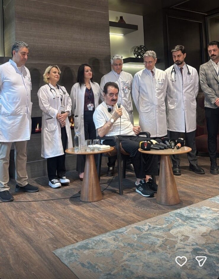 İbrahim Tatlıses Safra Kesesi Ameliyatının Ardından Taburcu Oldu