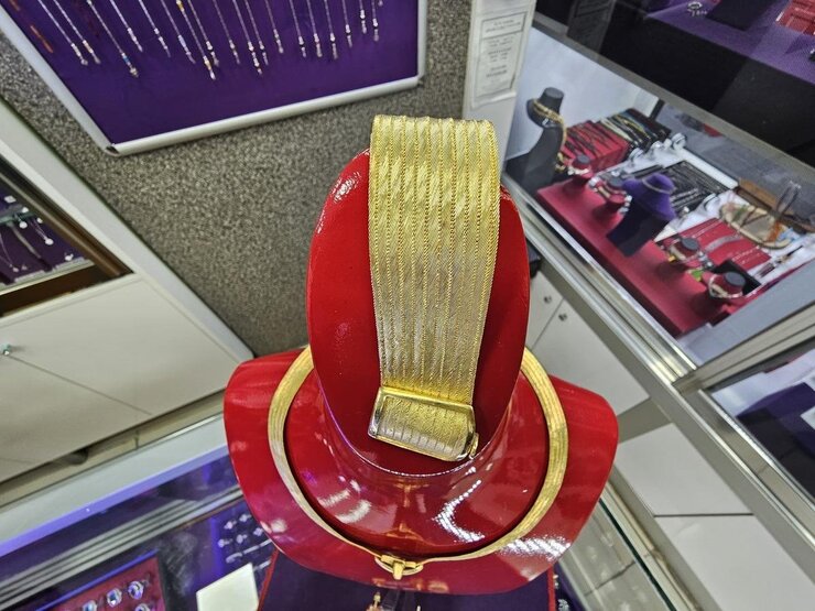 Trabzon Hasırında Altın Kaplama Gümüş Sete Düğün Sezonu İlgisi