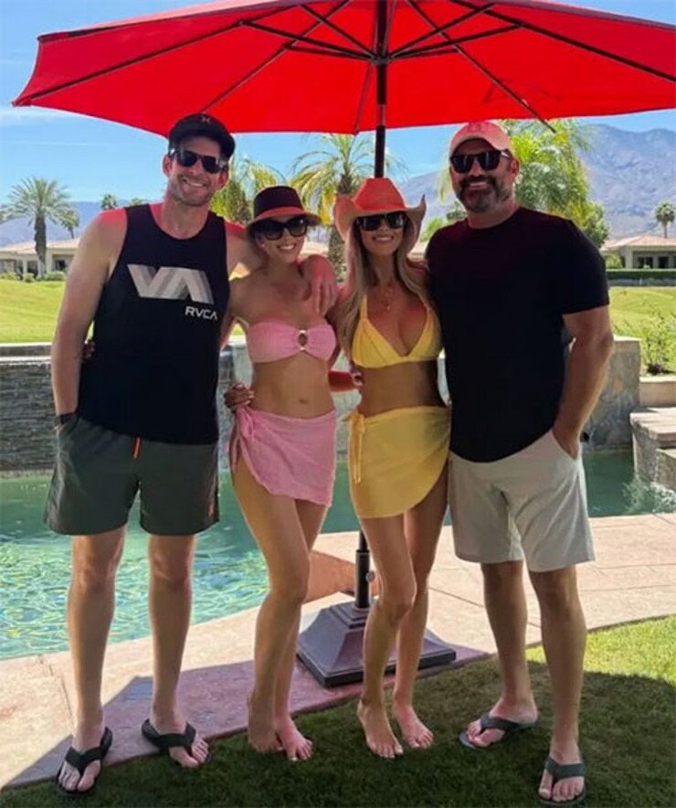 Christina Haack ve Tarek El Moussa Boşanmalarına Rağmen Paskalyayı Birlikte Kutladı