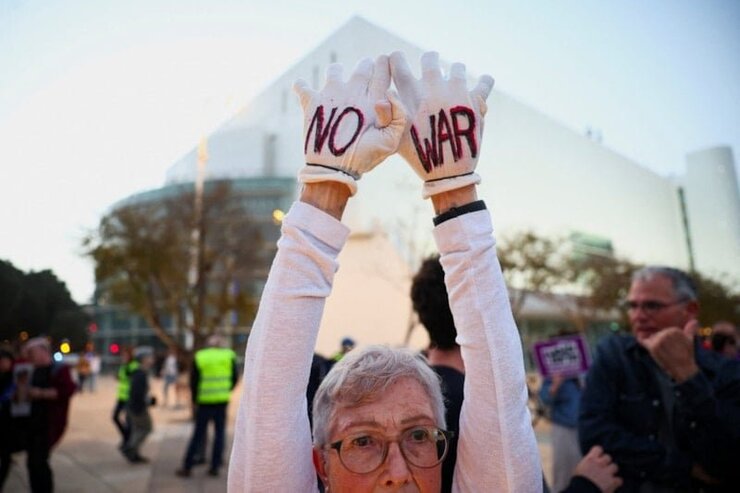 Tel Aviv Protestosunda Polis Göstericilere Sert Müdahale Etti