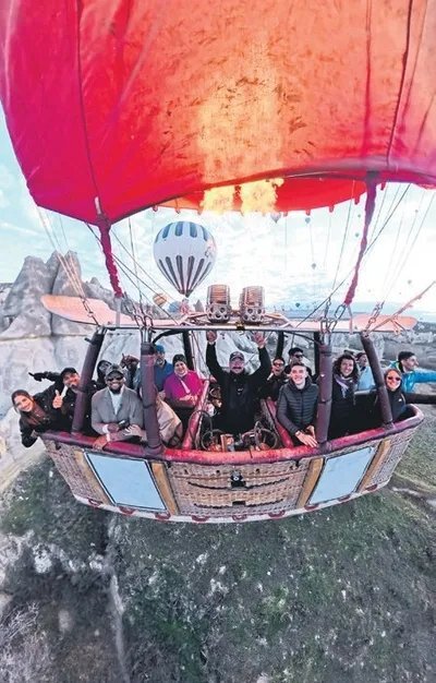 Roberta Nagel Kapadokya Balonu İle Yükseklik Korkusunu Yendi