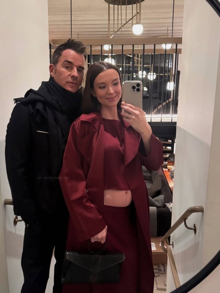 Justin Theroux 54 Yaşında İlk Kez Baba Oldu