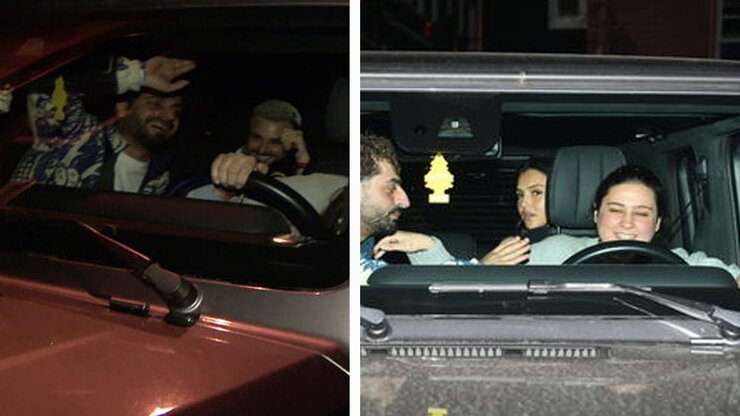 Sefo Ve Çağla Boz Aynı Araçta Görüntülendi