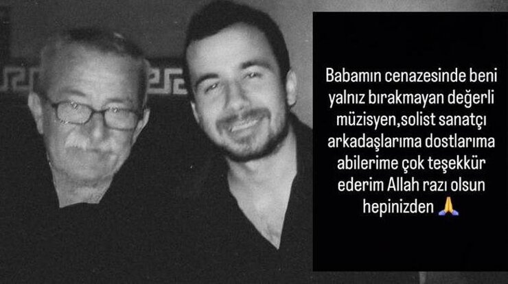 Arif Ertan Güntav'ın Oğlu Babasına Duygusal Veda Etti