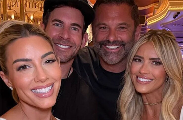 Christina Haack ve Tarek El Moussa Boşanmalarına Rağmen Paskalyayı Birlikte Kutladı