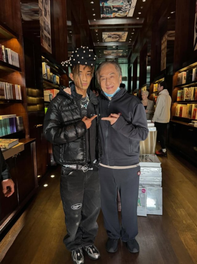 Jaden Smith Jackie Chan İçin Minnettarlığını Paylaştı