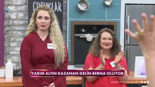 Gelinim Mutfakta 1829. Bölümde Günün Birincisi Berna Oldu