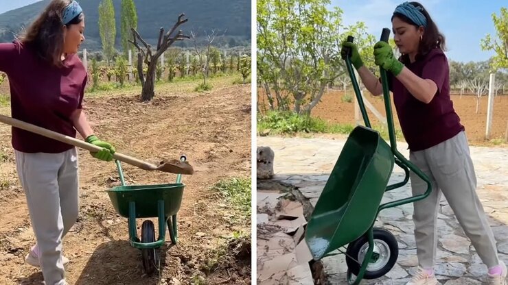 Nurgül Yeşilçay İzmir Köyünde Organik Yaşama Adım Attı