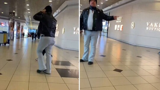 Ajdar, bir alışveriş merkezinde fotoğraf çektirmek isteyen gençlere sert çıktı;...